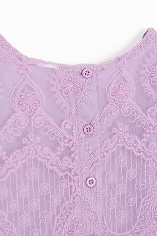 Robe en dentelle - Rose