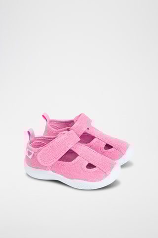 Tennis en jean - Rose