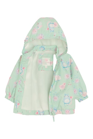 Blouson à capuche - Vert d’eau