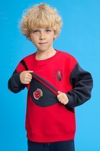 Sweat Spider-Man Avengers Marvel - Rouge