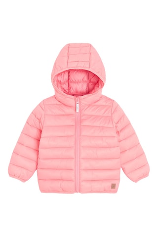 Doudoune à capuche - Corail