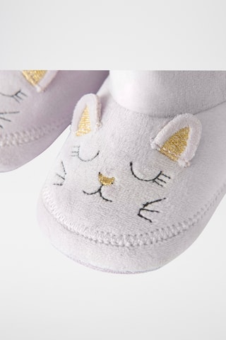 Chaussons - Rose poudré