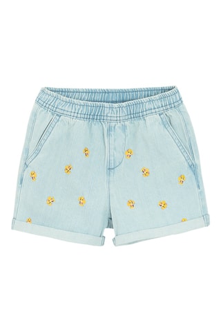 Short en jean Stella Pat’ Patrouille - Bleu clair
