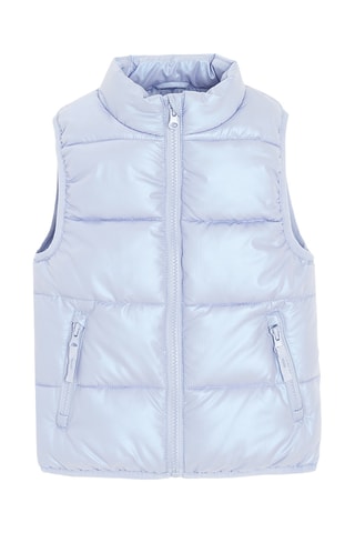 Doudoune sans manches - Mauve