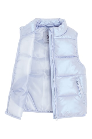 Doudoune sans manches - Mauve