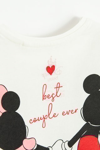 T-shirt Minnie et ses amis Disney - Ecru