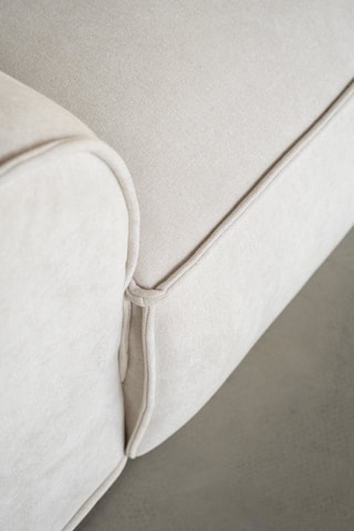 Canapé d’angle droit modulaire Flex Felix - Beige - 6 places - En polyester