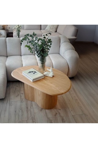 Table basse en chêne Flo - 107 x 44 x 72 cm