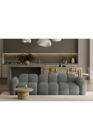 Canapé modulaire Cloud - Gris foncé - 4 places - En polyester