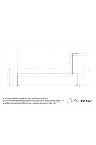 Lit-coffre Aurora - Couchage 140 x 200 cm
