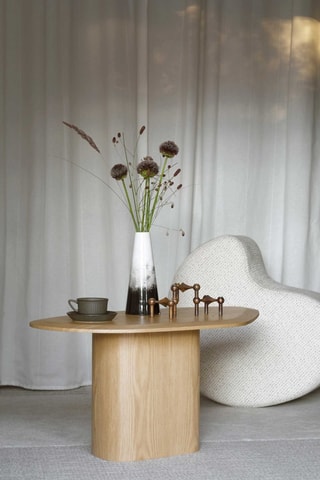 Table basse en chêne Miuf - 92 x 43 x 52 cm