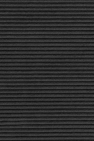 Canapé d'angle  droit panoramique convertible - Anthracite - 8 places - En polyester