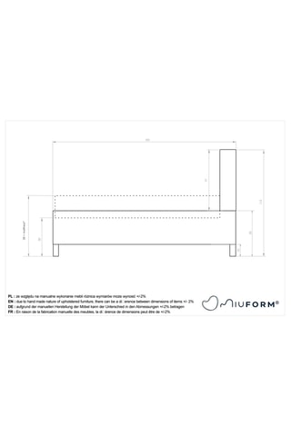 Lit - Couchage 140 x 200 cm
