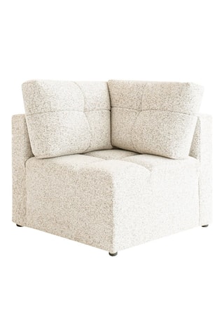 Fauteuil Lulu - Beige - En polyester