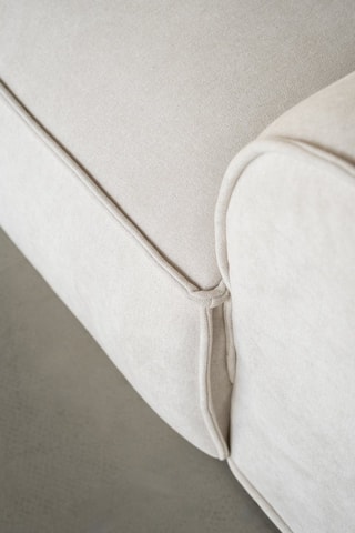 Canapé d’angle gauche modulaire Flex Felix - Beige - 6 places - En polyester