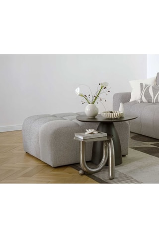 Pouf Lulu - Gris - En polyester