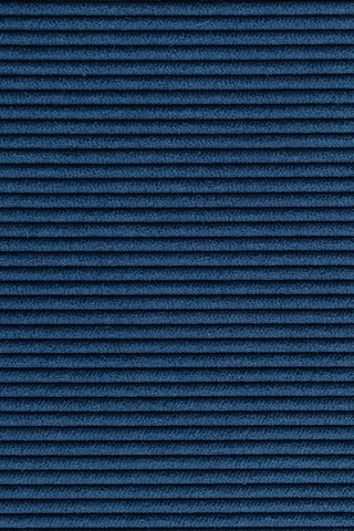 Canapé d'angle droit convertible Lofty Lilly - Bleu - 7 places - En polyester