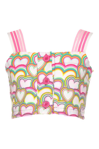 Canotta - Bianco e verde chiaro