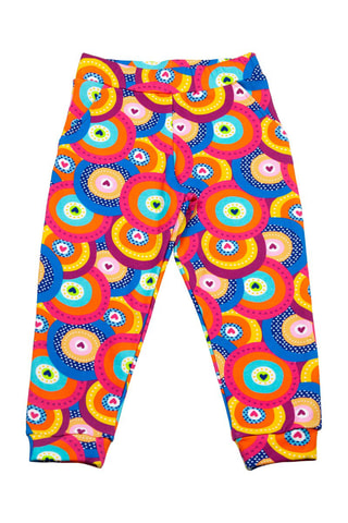 Pantaloni sportivi - Cobalto e fucsia