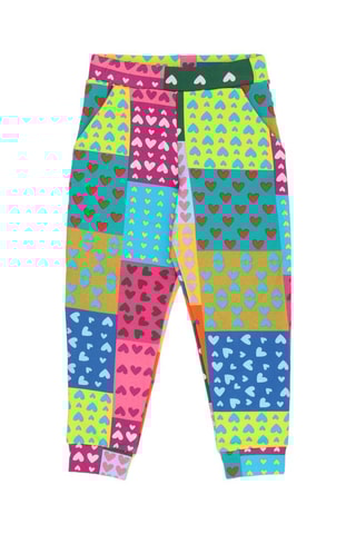 Pantaloni sportivi - Verde e rosso