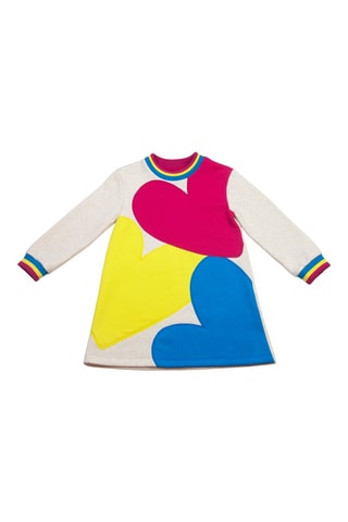 Abito - Ecrù e giallo