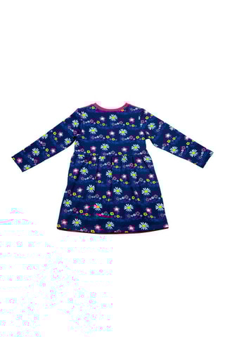 Abito - Navy e fucsia