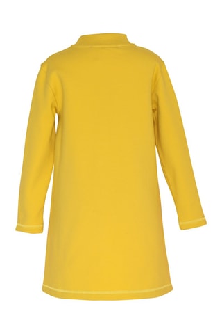 Abito t-shirt - Giallo e rosa