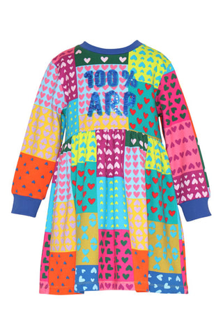 Abito - Verde acqua e rosa