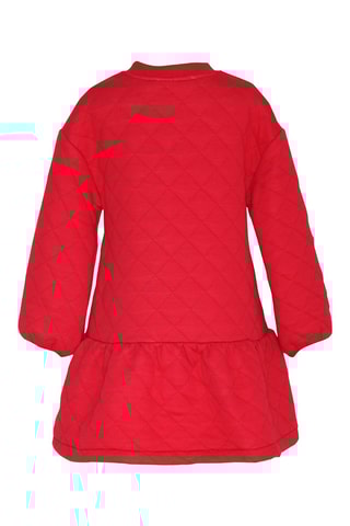 Abito con volant - Rosso