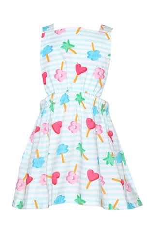 Abito - Bianco e celeste