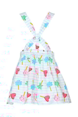 Abito - Bianco e celeste