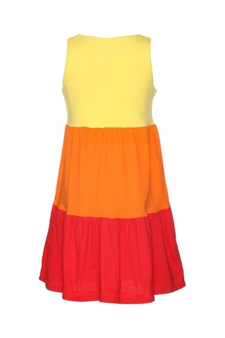 Abito - Giallo e arancione