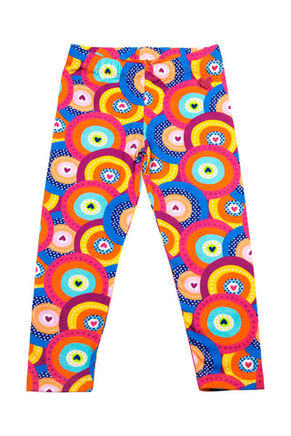 Leggings - Cobalto e fucsia