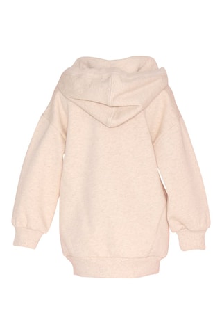 Felpa con cappuccio - Ecrù