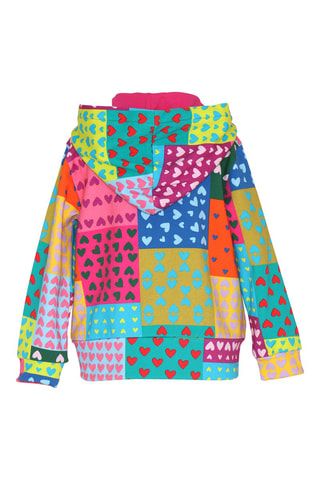 Felpa con cappuccio - Fucsia