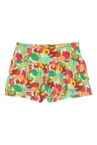 Shorts - Bianco e verde chiaro