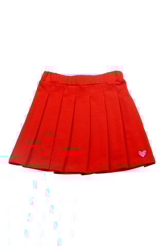 Gonna plissé - Rosso