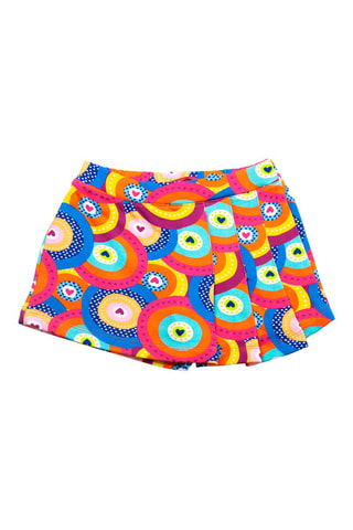 Gonna shorts - Arancione