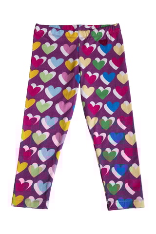 Leggings - Viola e celeste