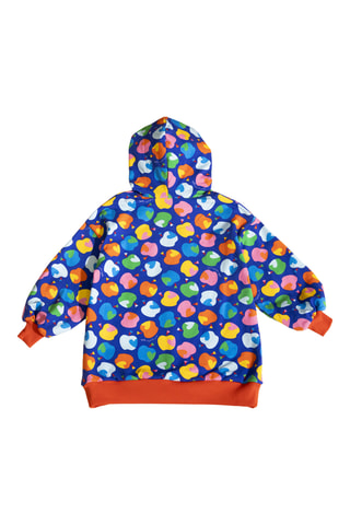 Felpa con cappuccio - Blu