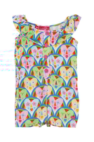 Tuta - Verde e arancione