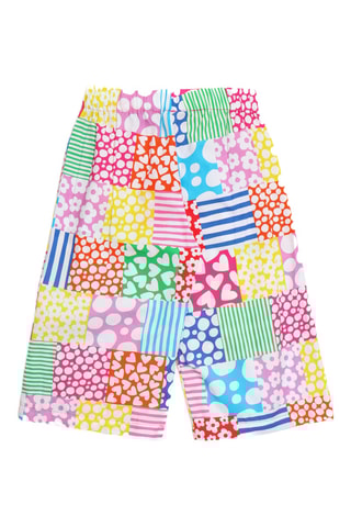 Pantaloni - Malva e bianco