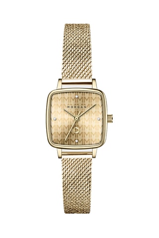 Stalen Quartz Horloge - Goudkleurig