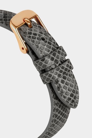 Polyurethaan Quartz Horloge - Roségoudkleurig