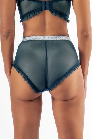 Hipster - Groen en Zilverkleurig