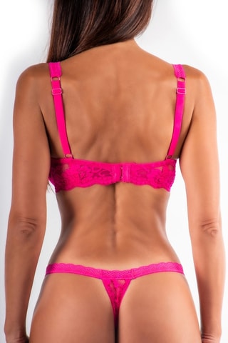 Push-up Beha - Fuchsia en Zwart
