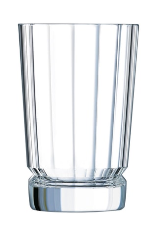 6 verres à eau en cristallin Macassar  - 36 cl