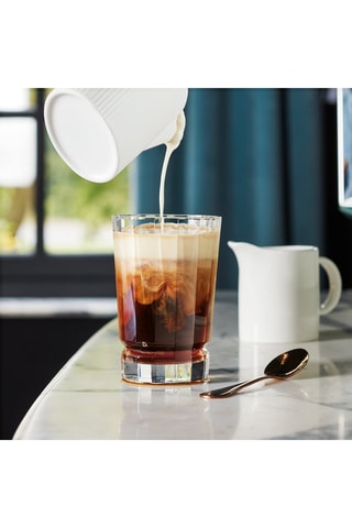 6 verres à eau en cristallin Macassar  - 36 cl