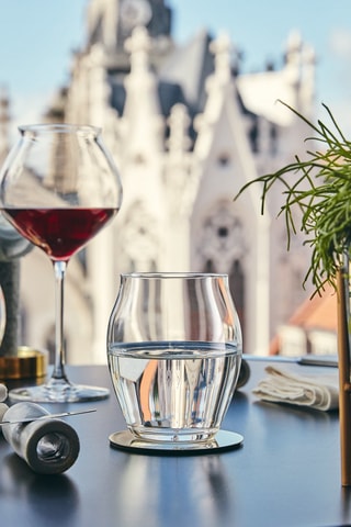 6 verres à eau en cristallin Macaron - 40 cl