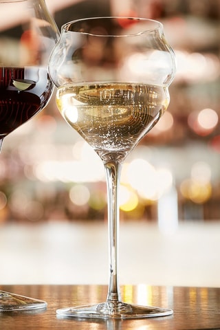 6 flûtes en cristallin Macaron - 30 cl